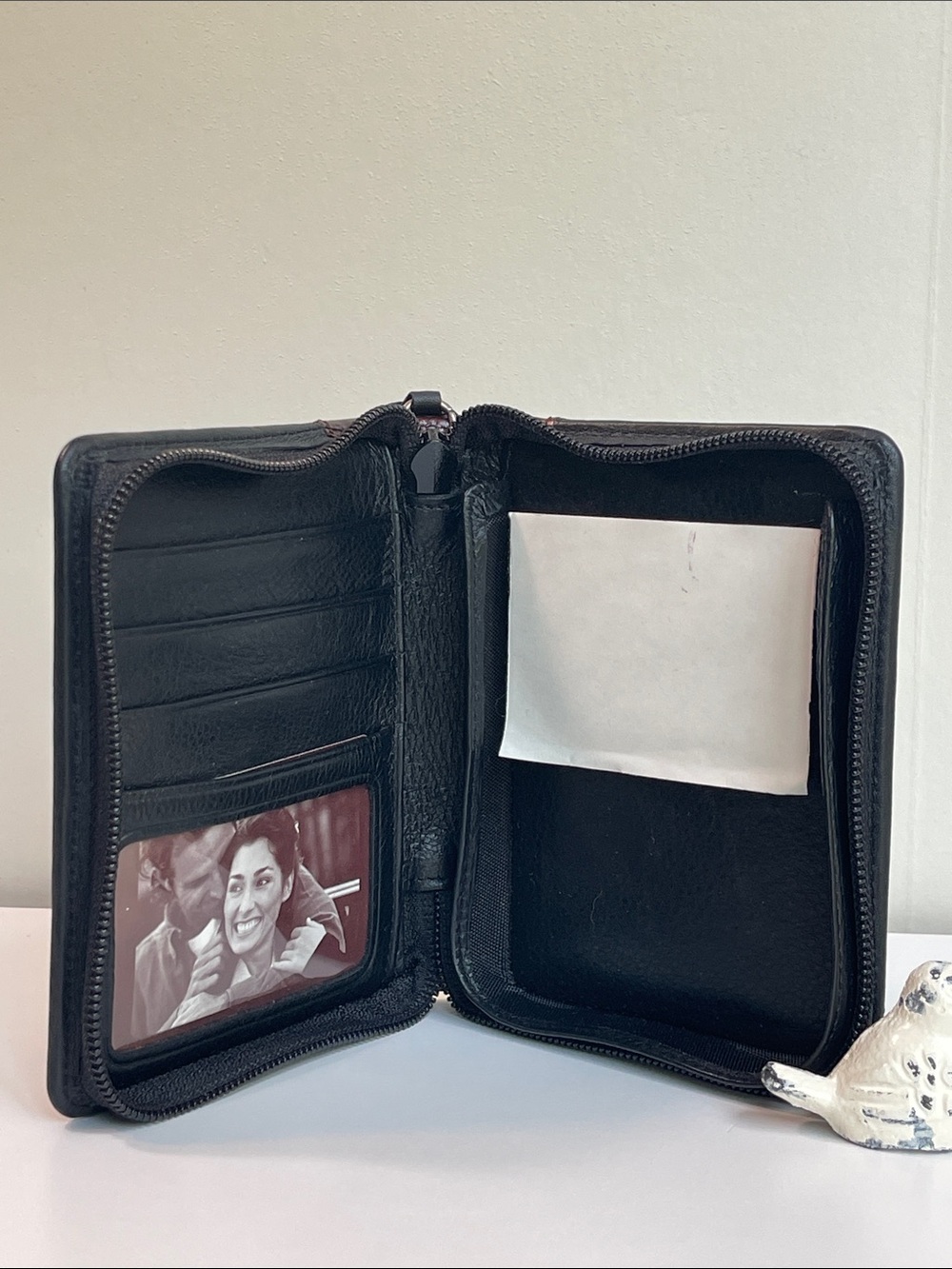 Brighton Vintage Leather Palm Organizer Case - Picture 6 of 16